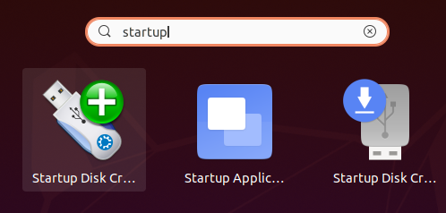 Ubuntu Startup Disk Creator
