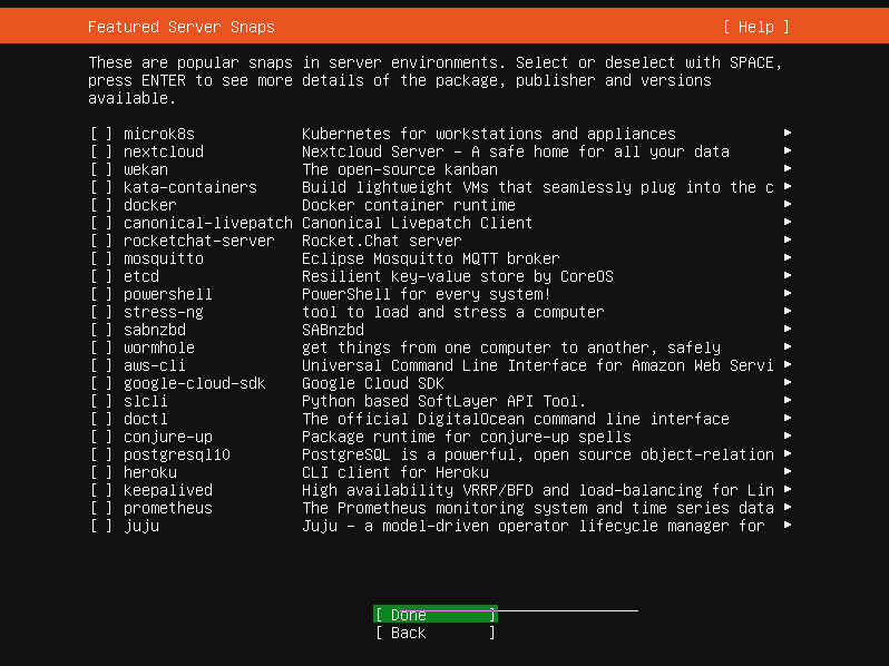 Ubuntu Server Step 11